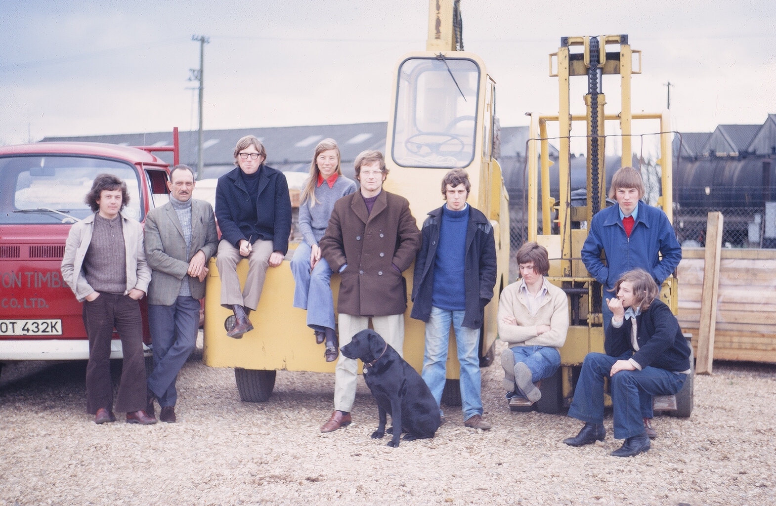 Photograph within Totton Timbers History at the year 1973