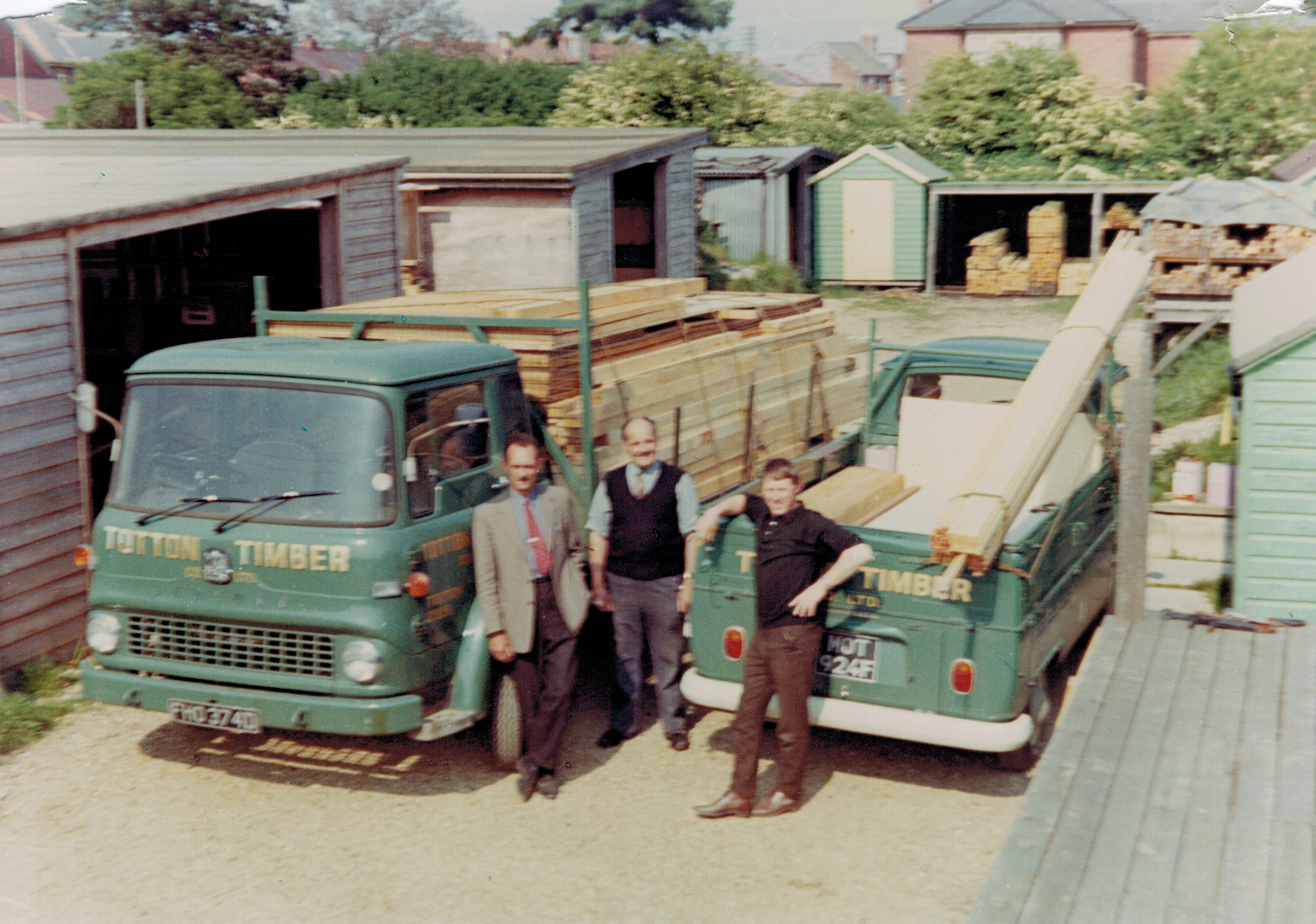 Photograph within Totton Timbers History at the year 1969