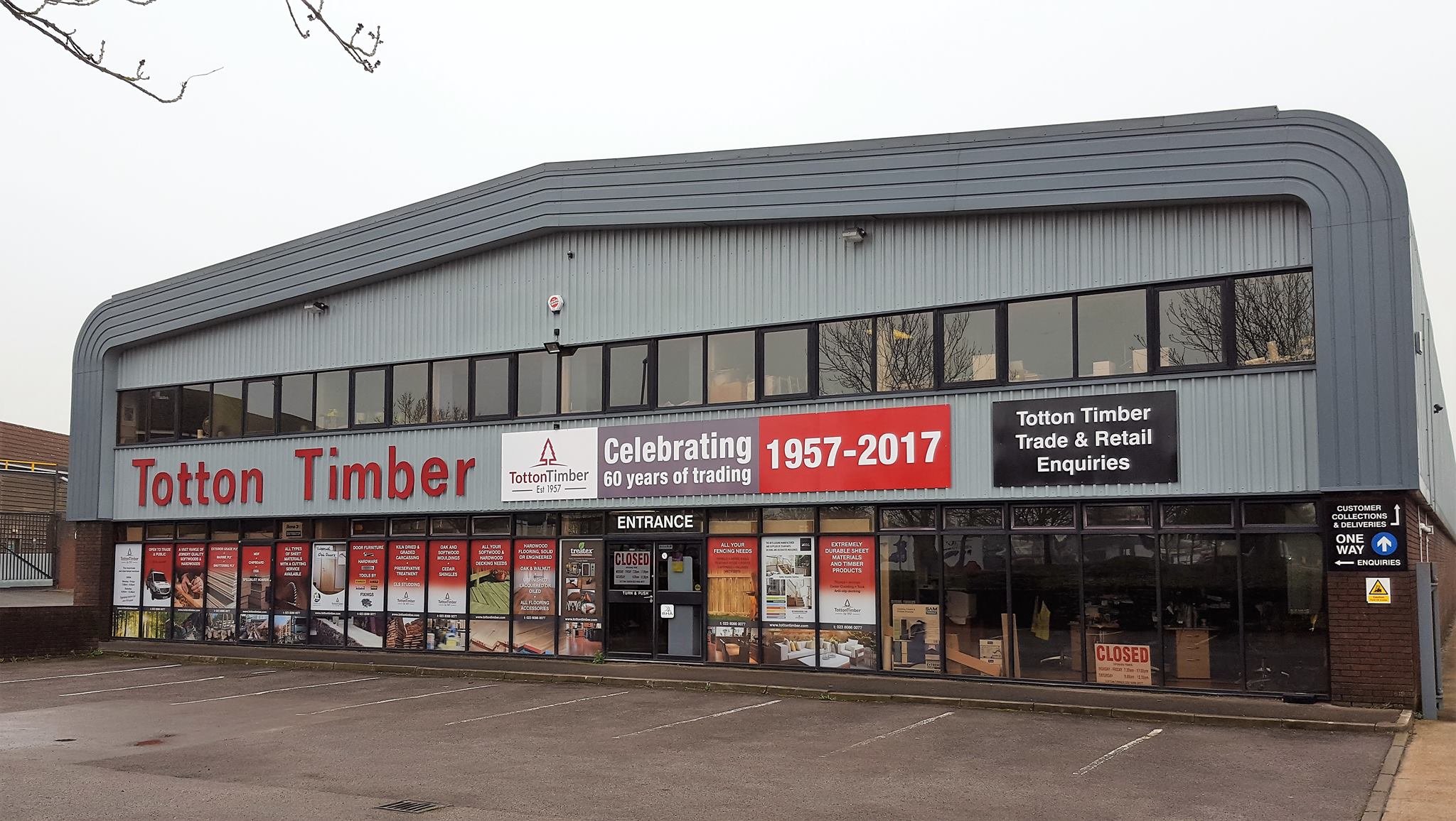 Building of Totton Timber