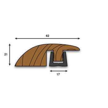 Image of Parallel 21 x 62 mm WR18 Ramp Profile 15-18mm