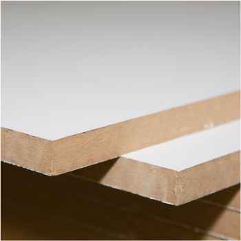 Image of White Faced MDF