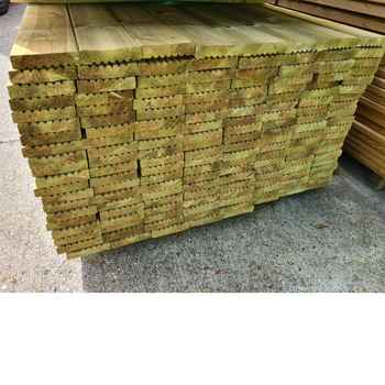 Sub image of 32 x 125 Decking UC3 Treated Grooved/Smooth  PEFC  number 1 in the gallery of images