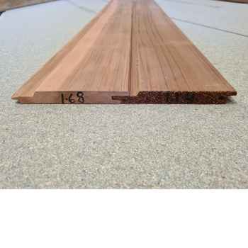 Product photograph of Western Red Cedar 18 x 145mm Fin Size Channel Cladding  PEFC 